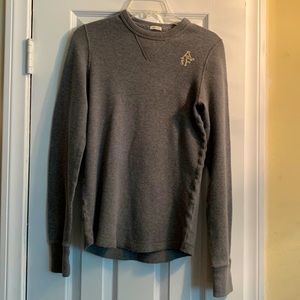 Abercrombie & Fitch Long sleeve thermal muscle shirt
